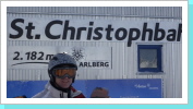 03.03.10, Skifahren am Arlberg ...